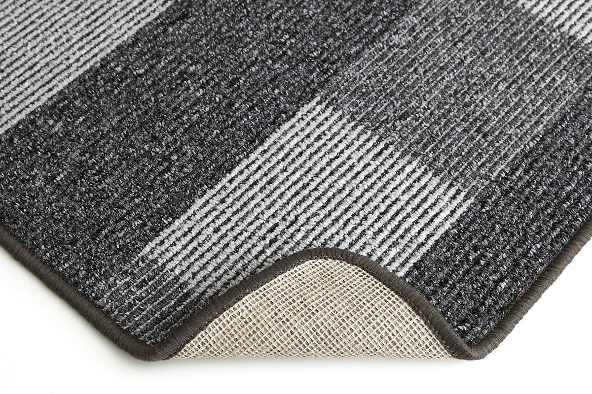 Andiamo Teppich Avallon anthrazit B/L: ca. 67x120 cm Avallon - anthrazit (67,00/120,00cm) - Andiamo