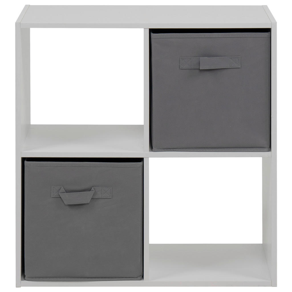 Thumbnail - Regal Arvika weiß B/H/T: ca. 60x60x28 cm