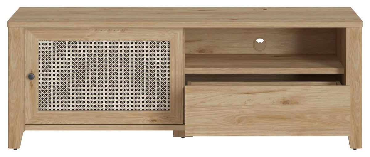 TV-Lowboard Cestino Jackson Hickory Nachbildung B/H/T: ca. 158x57x42 cm Cestino - (158,00/57,00/42,00cm)