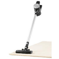 Handstaubsauger schwarz silber Metall Kunststoff B/H/L: ca. 12x113x33 cm Akku-Hand-/u.Bodenstaubsauger - schwarz/silber (33,00/12,00/113,00cm)