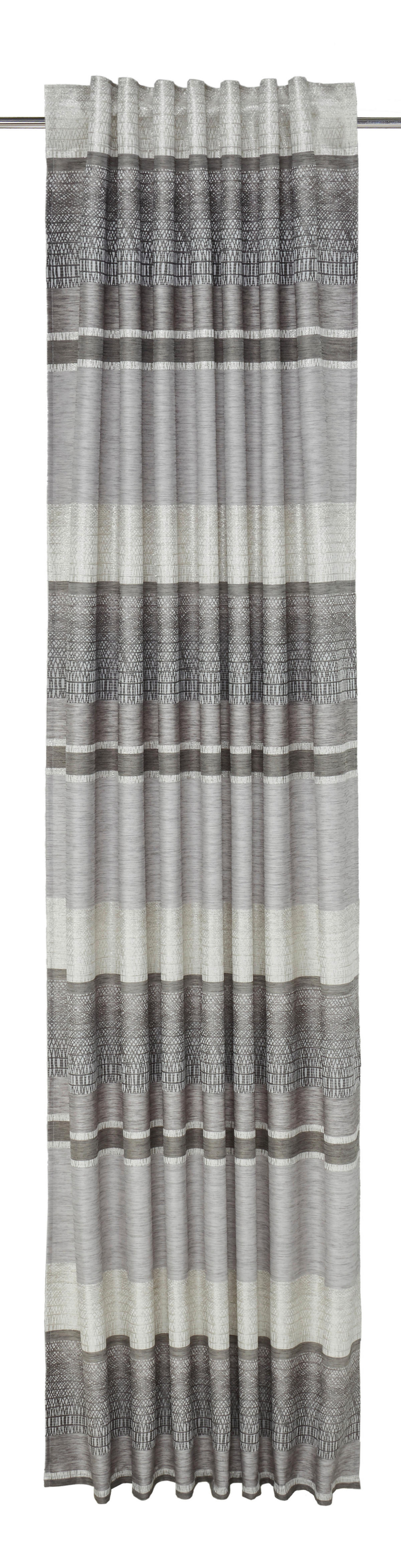 Kombivorhang Sonja silber B/L: ca. 140x245 cm Sonja - silber/grau (140,00/245,00cm)