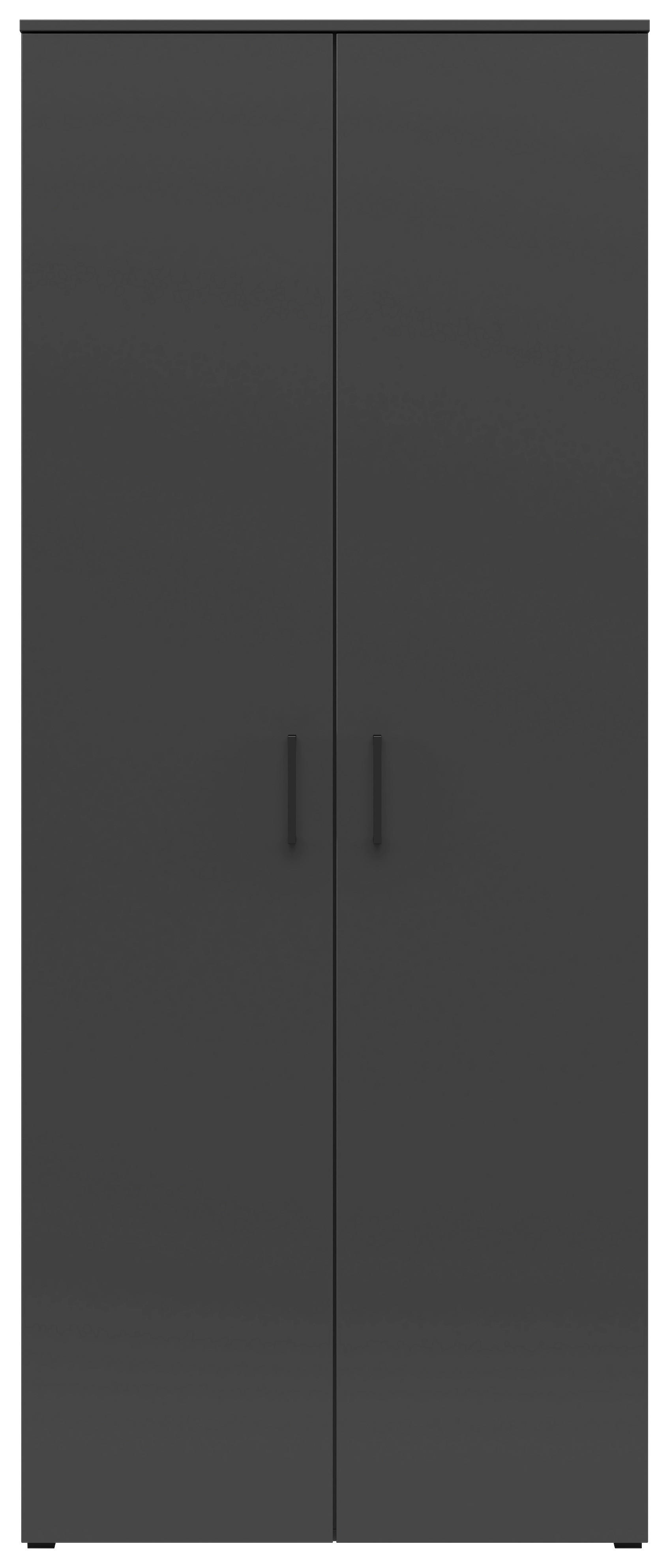 Schrank Multi-Stauraum Typ 38 anthrazit B/H/T: ca. 80x195x40 cm Multi-Stauraum Typ 38 - anthrazit (80,00/195,00/40,00cm)