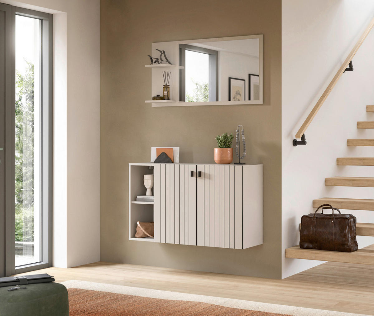 Schuhschrank STATION Cashmere B/H/T: ca. 106x63x37 cm STATION - Cashmere (106,00/63,00/37,00cm) - xonox.home