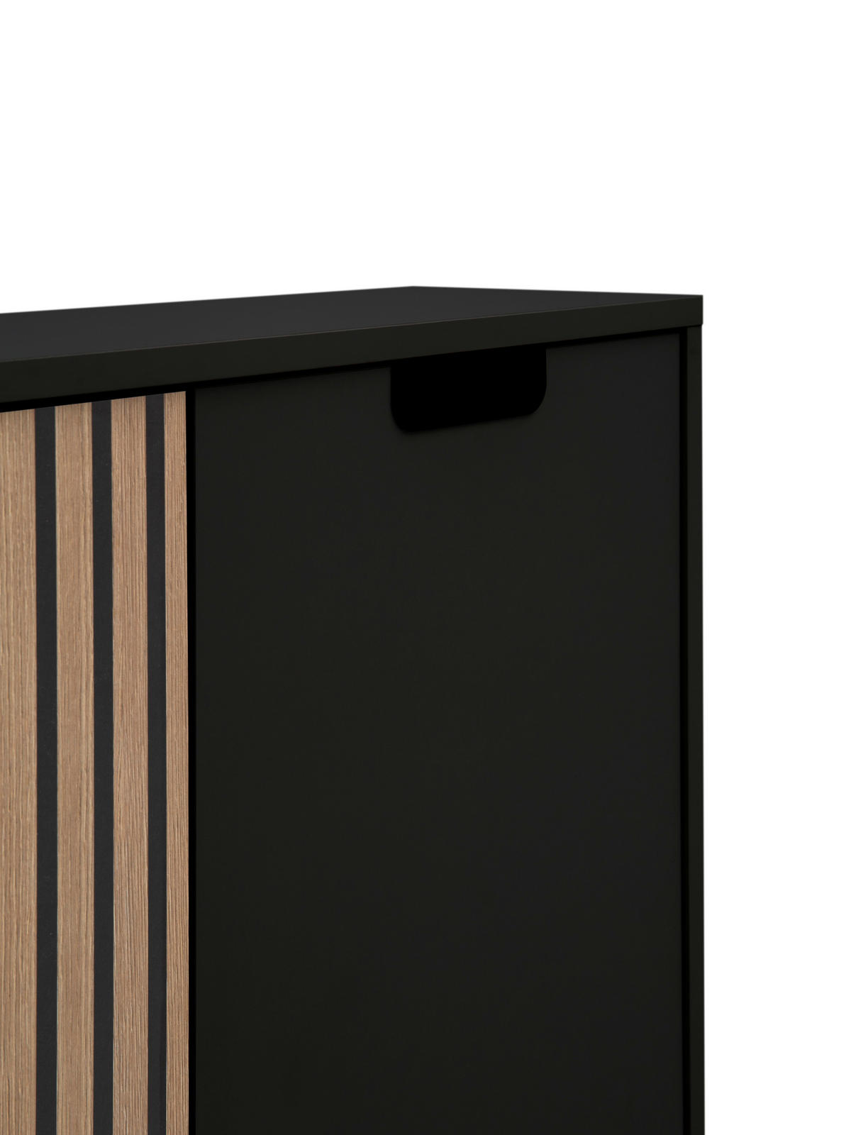 Unterschrank Ryker schwarz matt B/H/T: ca. 59,8x85,2x19,55 cm Ryker - schwarz (59,80/85,20/19,55cm) - Möbelpartner