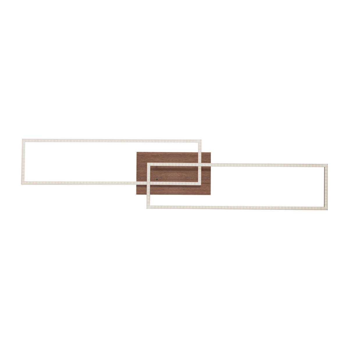 Just Light LED-Deckenleuchte IVEN 14019-78 stahlfarbig Metall B/H/T: ca. 25x7x110 cm 2 Brennstellen IVEN - stahlfarbig (25,00/7,00/110,00cm) - Just Light