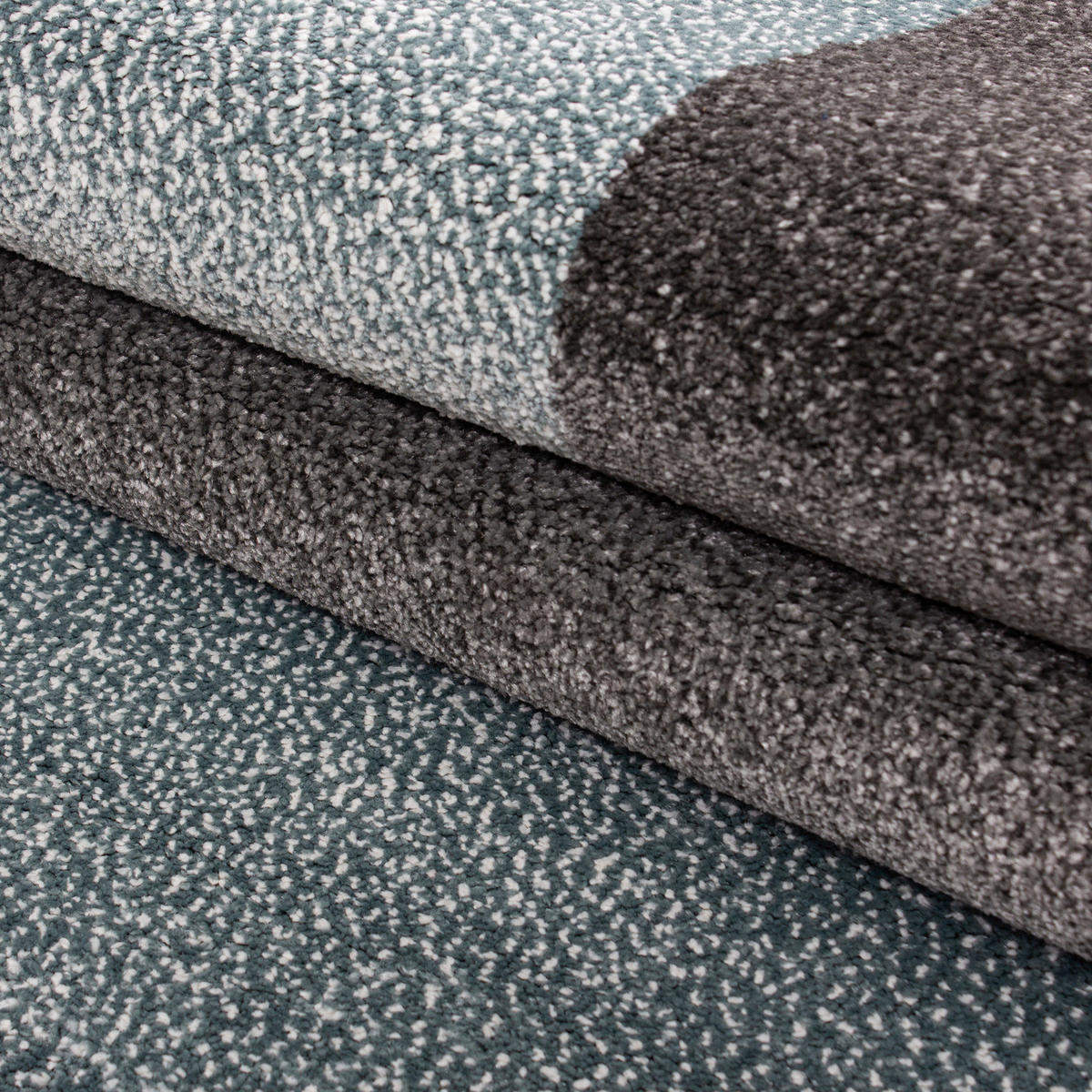 Ayyildiz Teppich LUCCA blau B/L: ca. 80x150 cm LUCCA - blau (80,00/150,00cm) - Ayyildiz