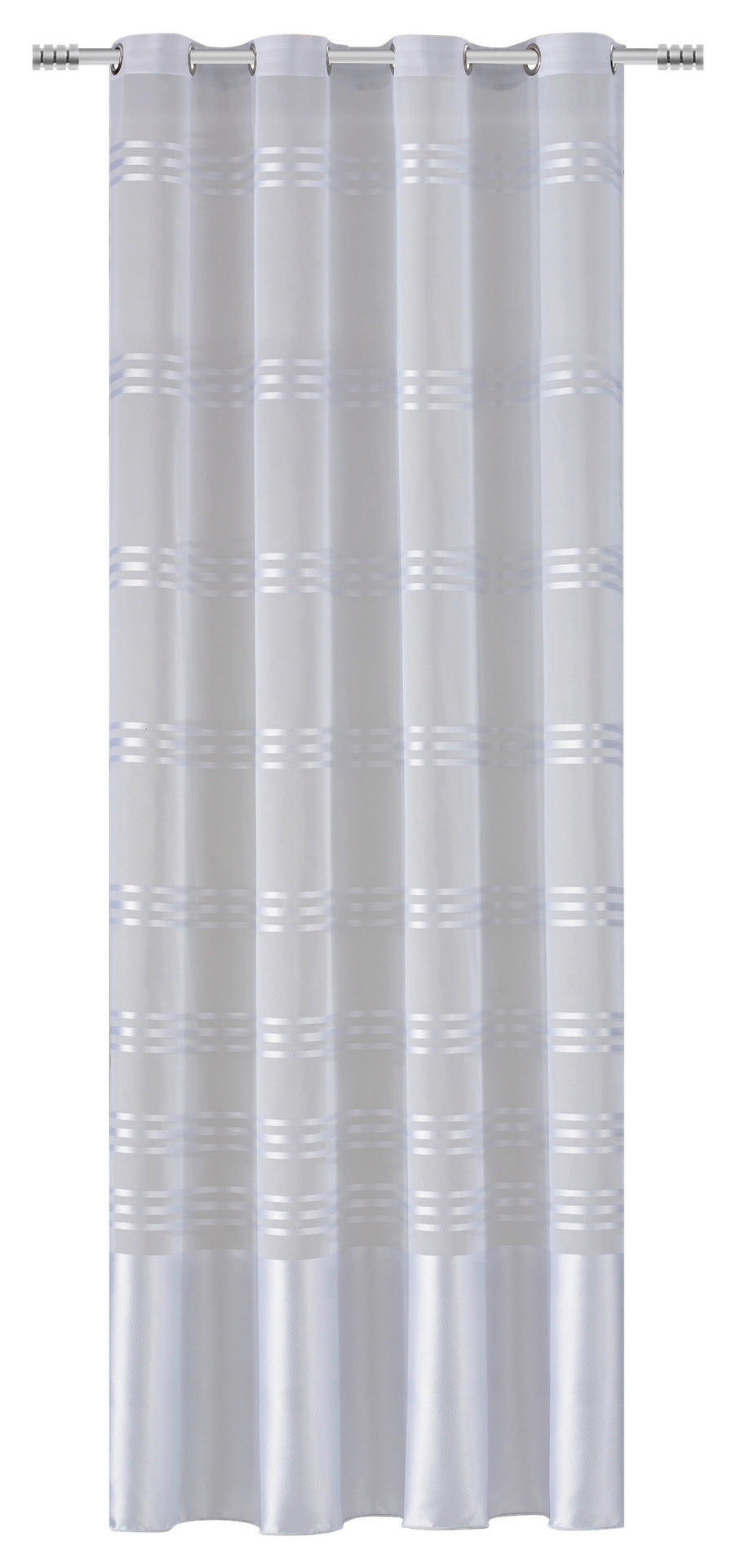 Thumbnail - POCOline Ösenvorhang Chicago weiß B/L: ca. 150x245 cm