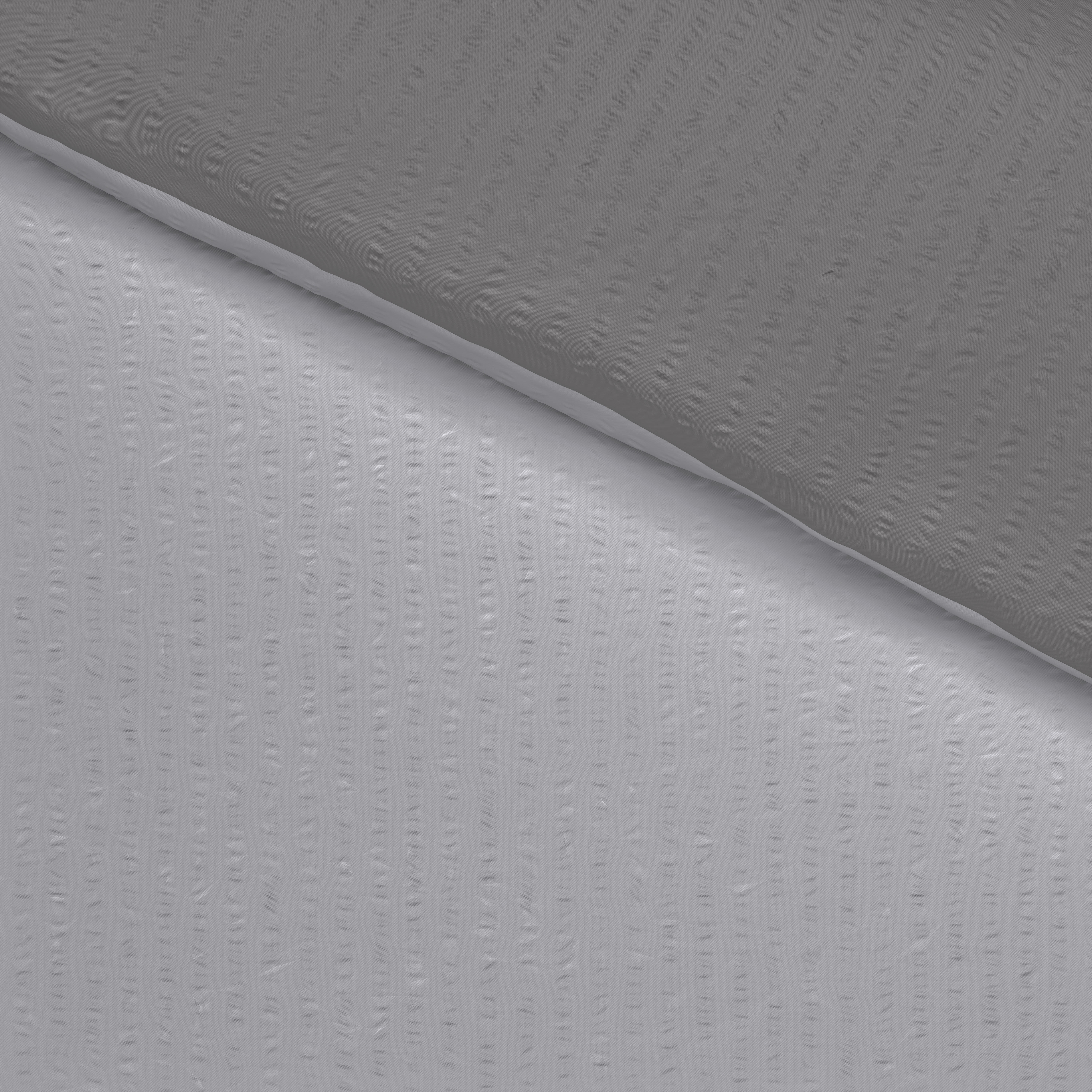 Baumwoll Bettwäsche Seersucker Wendebettwäsche-Seersucke silber - silber/grau (135,00/200,00cm)