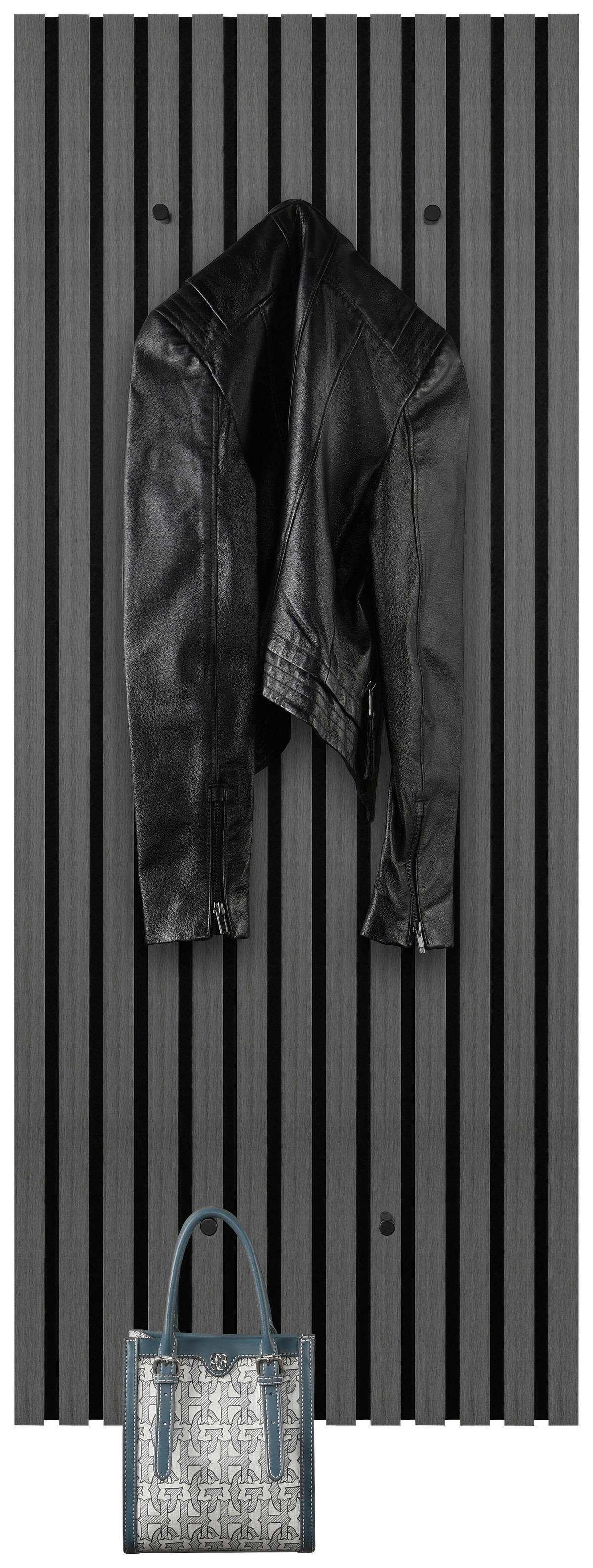 Garderobenpaneel Grace Eiche dunkel Nachbildung B/H/T: ca. 50x125x7 cm Grace - Eiche (50,00/125,00/7,00cm)