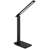 GLOBO LED-Tischleuchte BRIGHTON 58439SA schwarz Opal Kunststoff B/H/L: ca. 28x50x11,5 cm 1 Brennstellen BRIGHTON - schwarz/Opal (11,50/28,00/50,00cm) - GLOBO