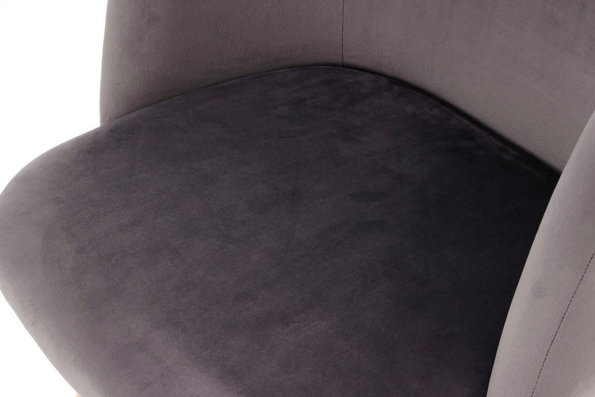 Stuhl Celina 100 2er grau Microfaser B/H/T: ca. 54x84x56 cm Celina 100 2er - Eiche/grau (54,00/84,00/56,00cm) - 360 Living