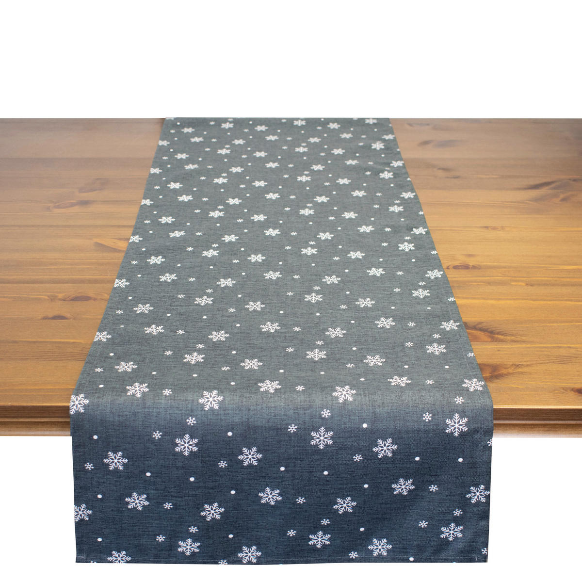 Tischläufer Tischläufer Schneeflocke 40x140cm - rot (40,00/100,00cm)