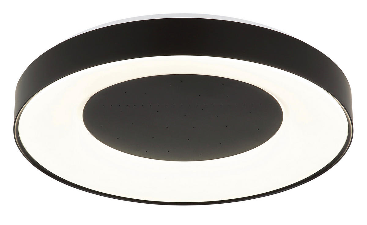 GLOBO Deckenventilator Deckenleuchte-Jolliana - weiß/schwarz (52,00/10,00/52,50cm) - GLOBO