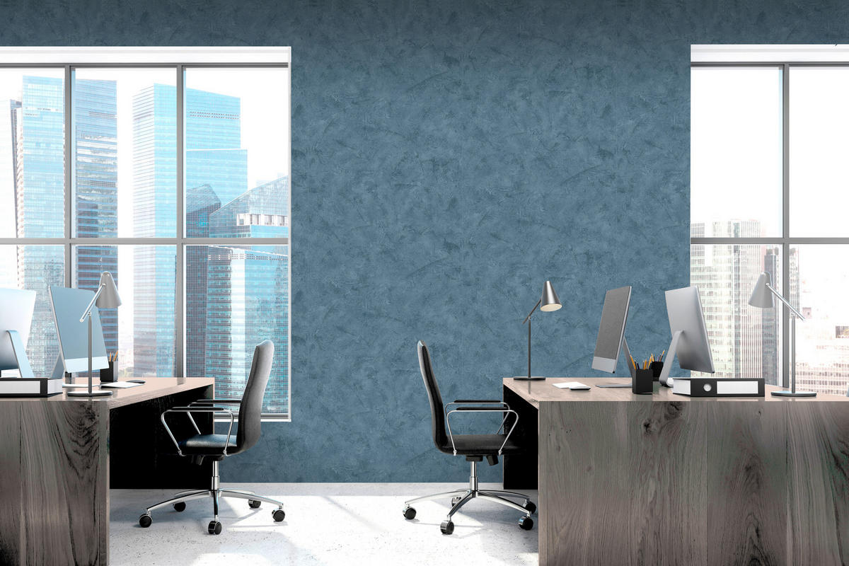 UGEPA Vliestapete Struktur blau B/L: ca. 53x1005 cm Vliestapete_L48731 - blau (53,00/1005,00cm) - UGEPA