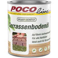 POCOline Holzlasur Lärche ca. 0,75 l Terrassenbodenöl 750ml Douglasie - Lärche (750ml) - POCOline