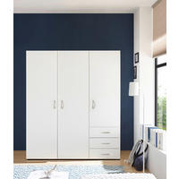 Kleiderschrank Harry weiß B/H/T: ca. 150x177x50 cm Harry - weiß (150,00/177,00/50,00cm)