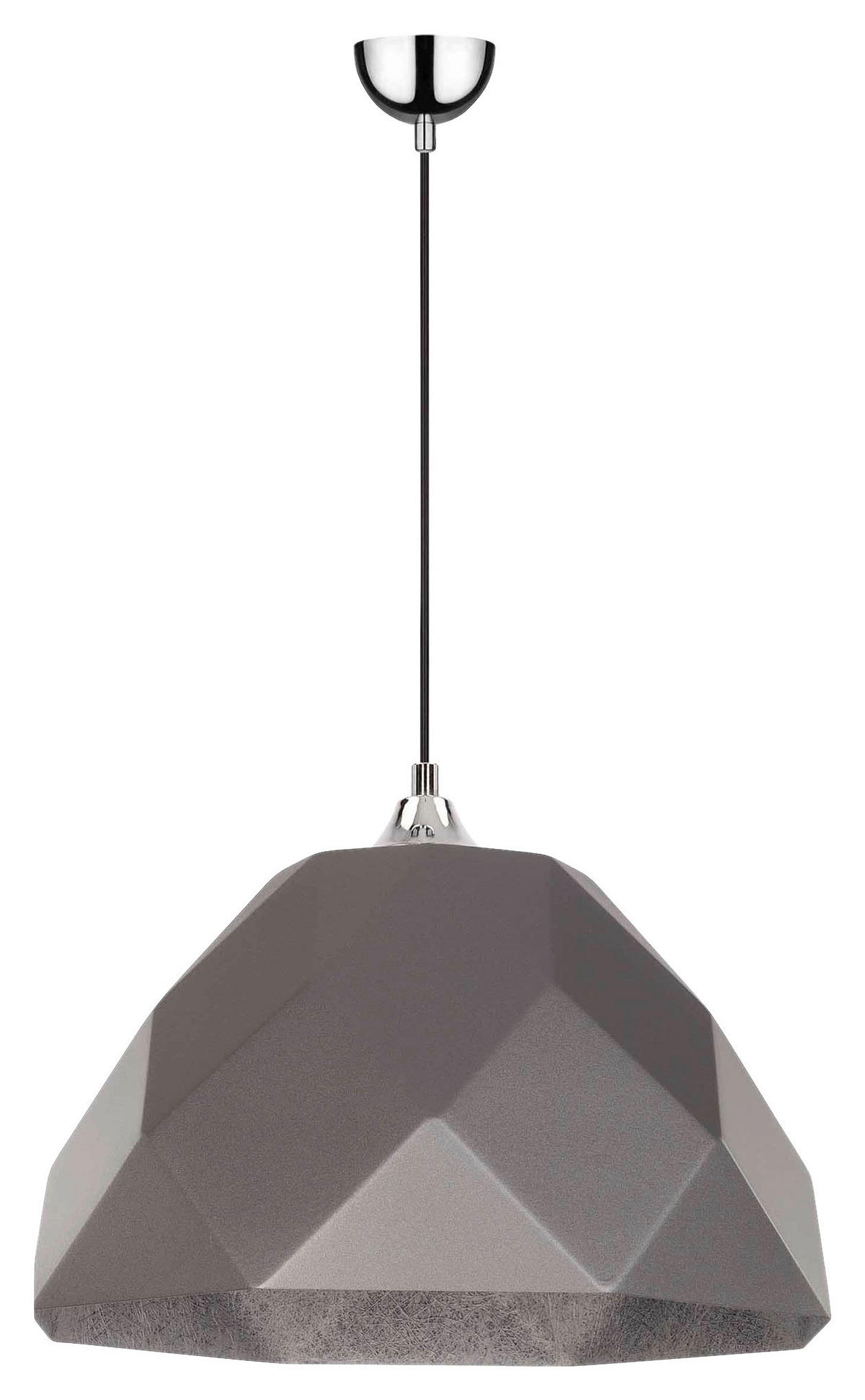 SPOT Light Pendelleuchte Rich 1030756 anthrazit Metall H/D: ca. 100x50 cm E27 1 Brennstellen Rich - anthrazit (50,00/100,00cm) - SPOT Light