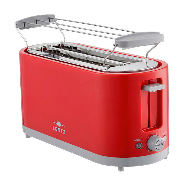 LENTZ Toastautomat 74276 rot Kunststoff Toastautomat - rot - LENTZ