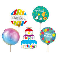 Happy People Folienballon Mini-Folienballon_Happy_Birthday - Happy People