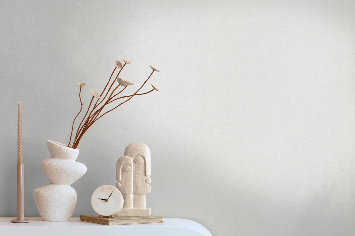 A.S.Creation Vliestapete creme B/H/D: ca. 53x1005x9,3 cm Vliestapete - creme (9,30/1005,00cm) - A.S.Creation