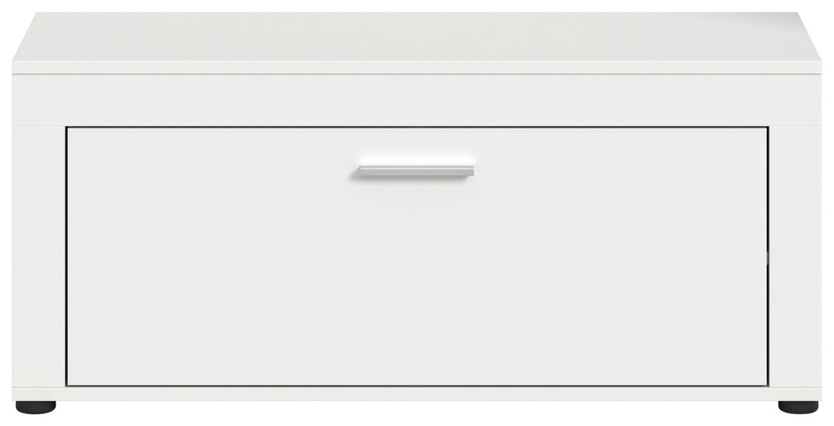 Sitzbank JAM weiß B/H/T: ca. 100x44x35 cm JAM - weiß (100,00/44,00/35,00cm) - xonox.home