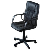 Rückenlehne B/H/L: ca. 12x42x42 cm Rückenlehne - schwarz (42,00/12,00/42,00cm)