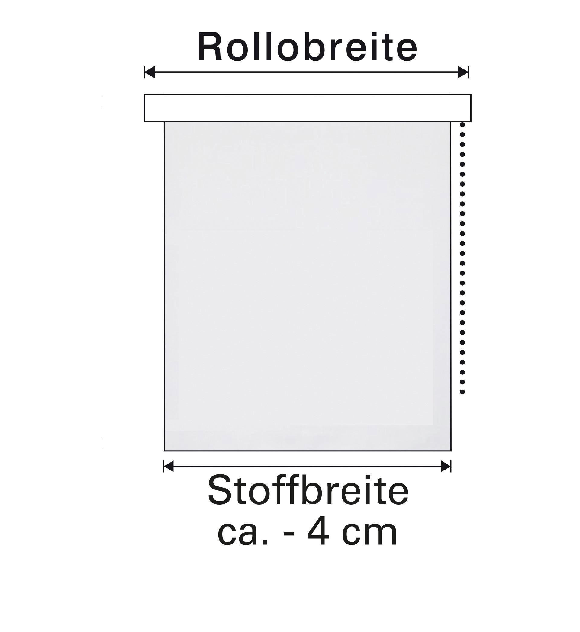 Thumbnail - Klemmrollo weiß B/L: ca. 50x150 cm