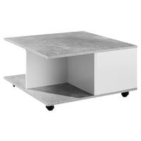Couchtisch weiß B/H/T: ca. 70x36x70 cm Couchtisch - weiß (70,00/36,00/70,00cm) - Wohnling