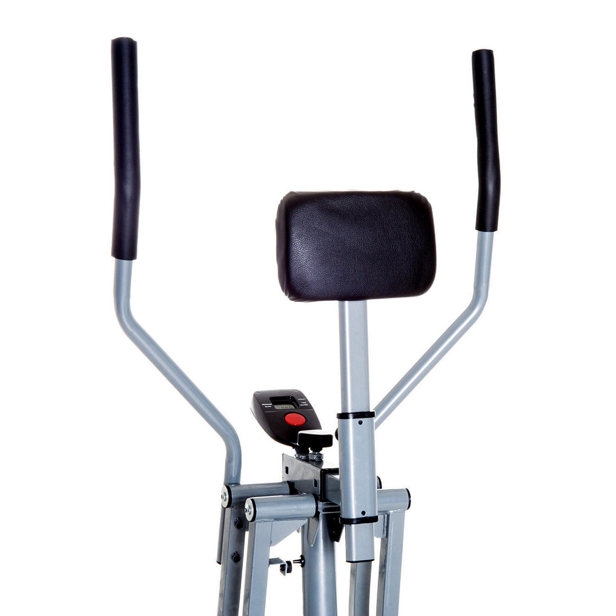 HOMCOM Crosstrainer silber Stahl Crosstrainer - schwarz/silber - HOMCOM