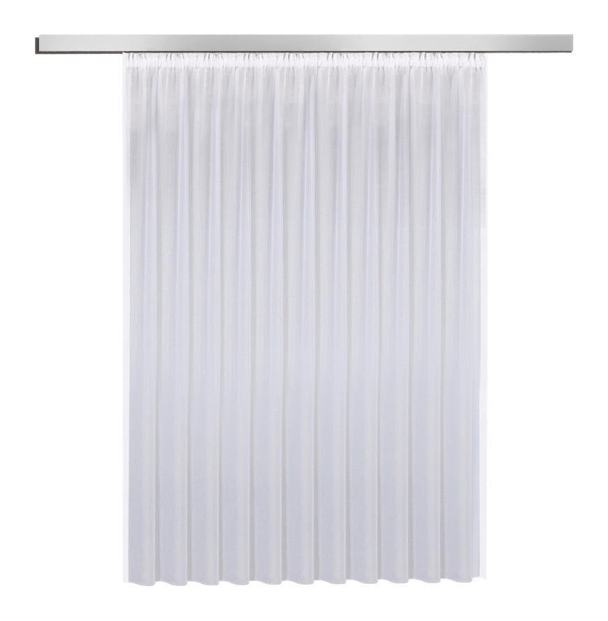 Fertigstore 40940 weiß B/L: ca. 300x150 cm 40940 - weiß (300,00/150,00cm)