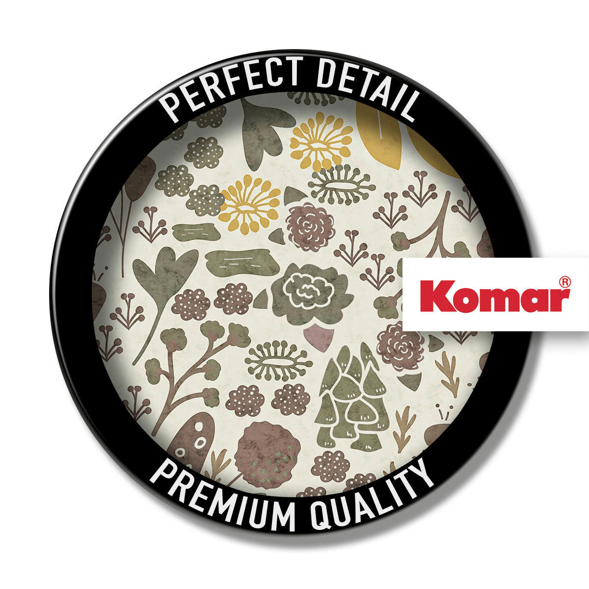 Komar Fototapete Wild Fields B/L: ca. 250x250 cm Wild Fields - (250,00/250,00cm) - Komar