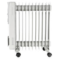 Ölradiator weiß Kunststoff Metall B/H/L: ca. 24x54,5x45 cm ca. 2000 W Ölradiator HO-128422 - weiß (45,00/24,00/54,50cm)