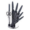 MICHELINO Messerset schwarz Edelstahl 8 tlg. Messerset_8tlg. - schwarz - MICHELINO