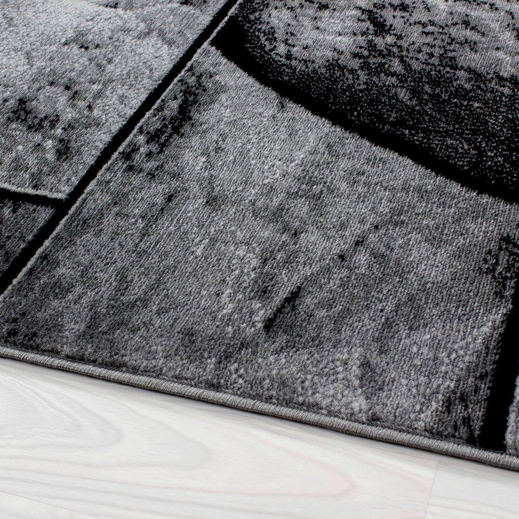 Thumbnail - Ayyildiz Teppich PARMA schwarz B/L: ca. 80x150 cm