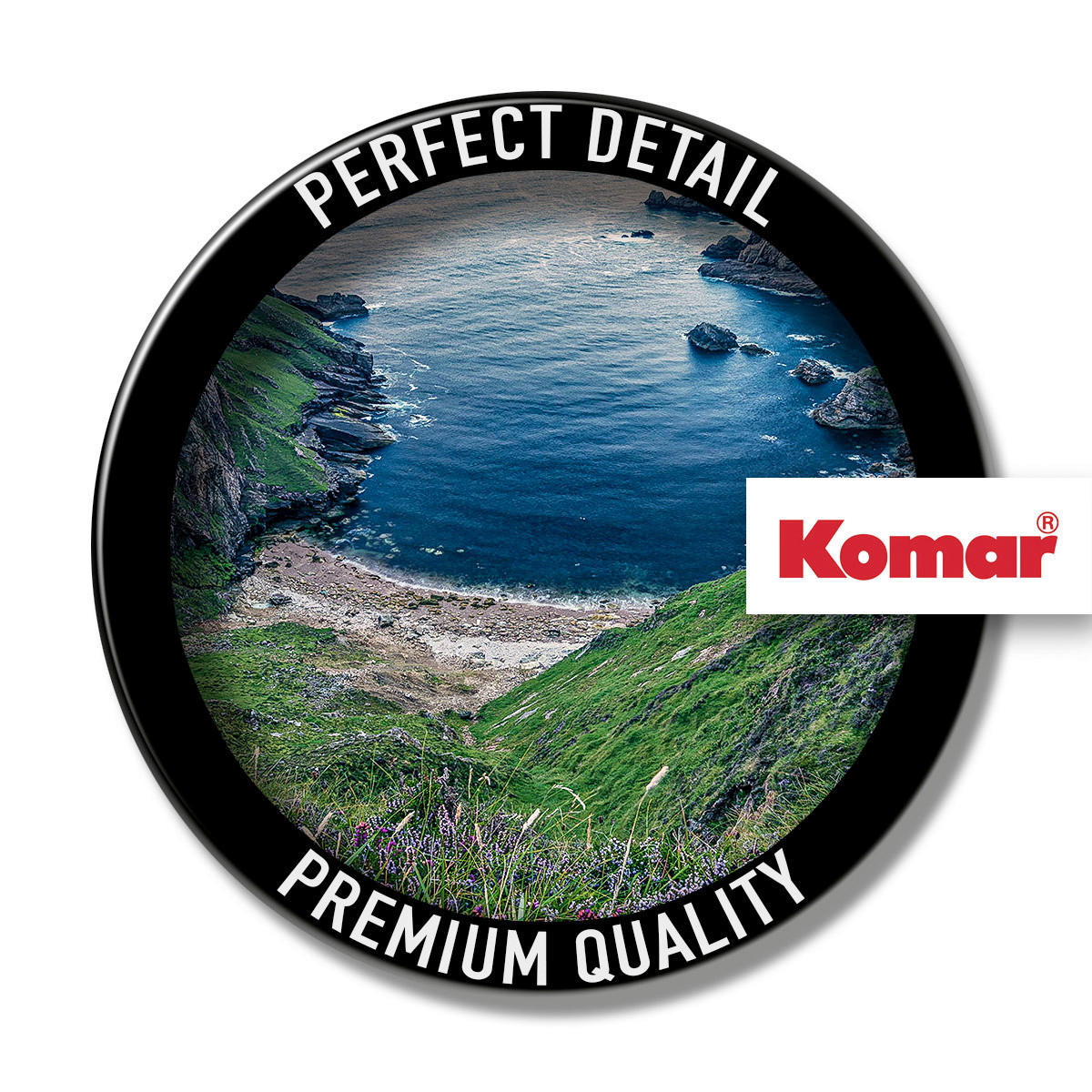 Komar Fototapete The Blue Bay B/L: ca. 200x250 cm The Blue Bay - (200,00/250,00cm) - Komar