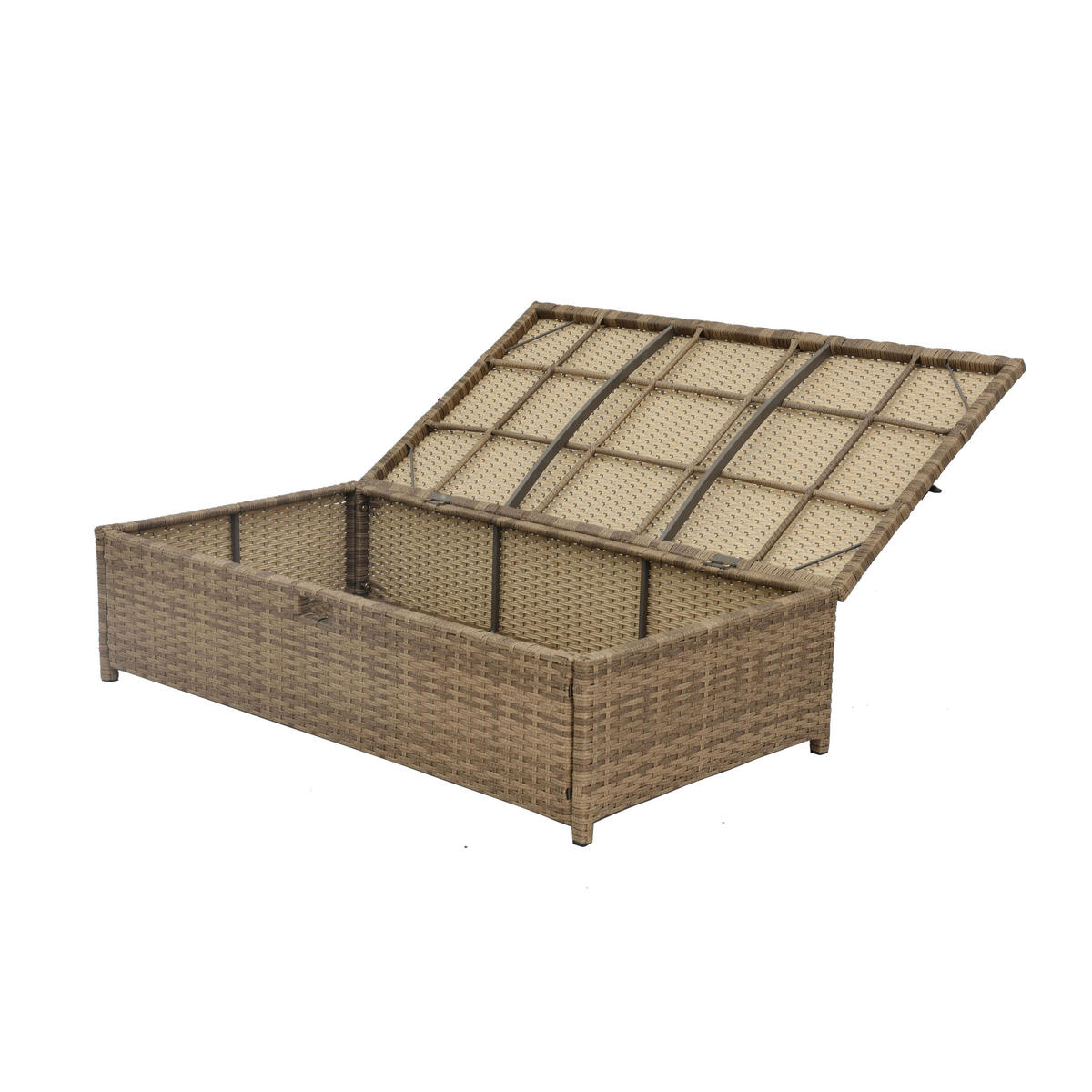 POCOline Gartensitzgruppe Anna braun Stahl Anna - braun/natur - POCOline