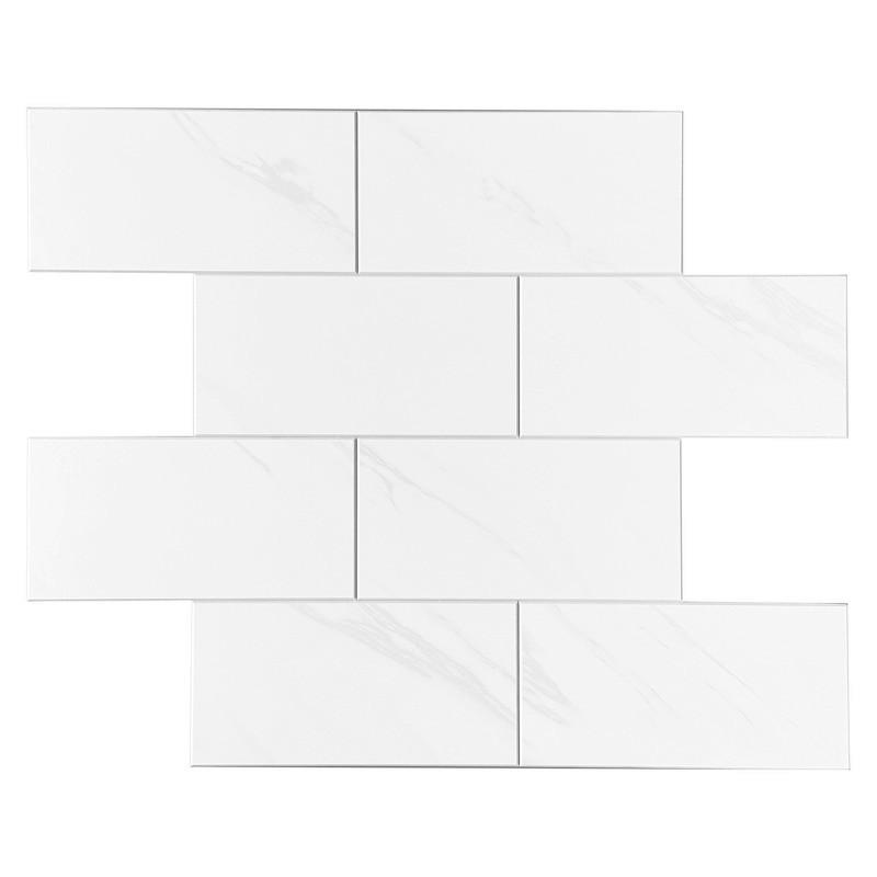 Wandfliesen weiß B/L: ca. 30,5x30,5 cm Wandfliese_d-c-fix_selbstklebend - weiß (30,50/30,50cm)