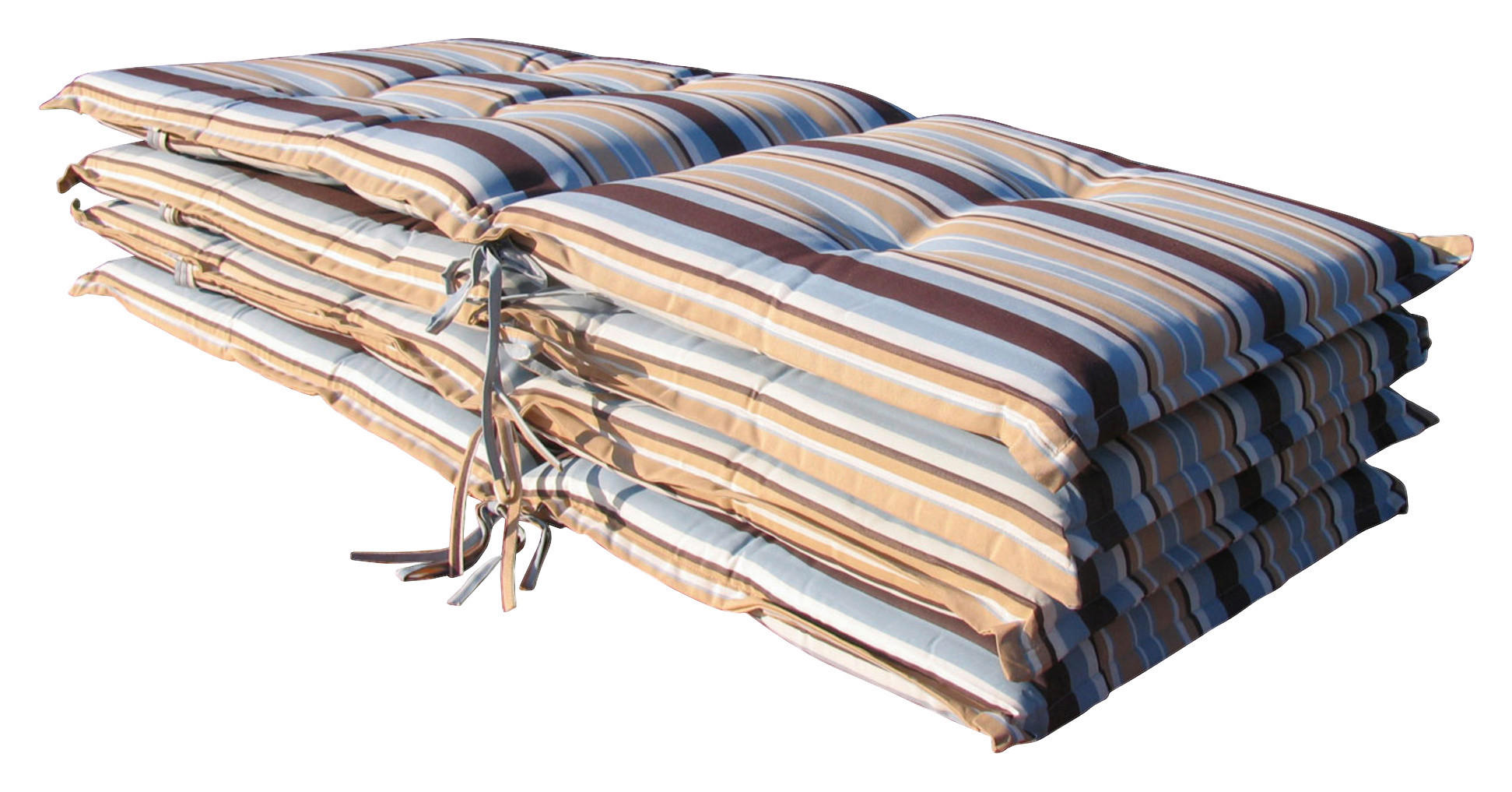 Grasekamp Auflage für Hochlehner blau Polyester-Mischgewebe B/H/L: ca. 53x5x121 cm Auflage_Hochlehner - blau/bunt (121,00/53,00/5,00cm) - Grasekamp