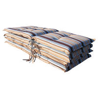 Grasekamp Auflage für Hochlehner blau Polyester-Mischgewebe B/H/L: ca. 53x5x121 cm Auflage_Hochlehner - blau/bunt (121,00/53,00/5,00cm) - Grasekamp