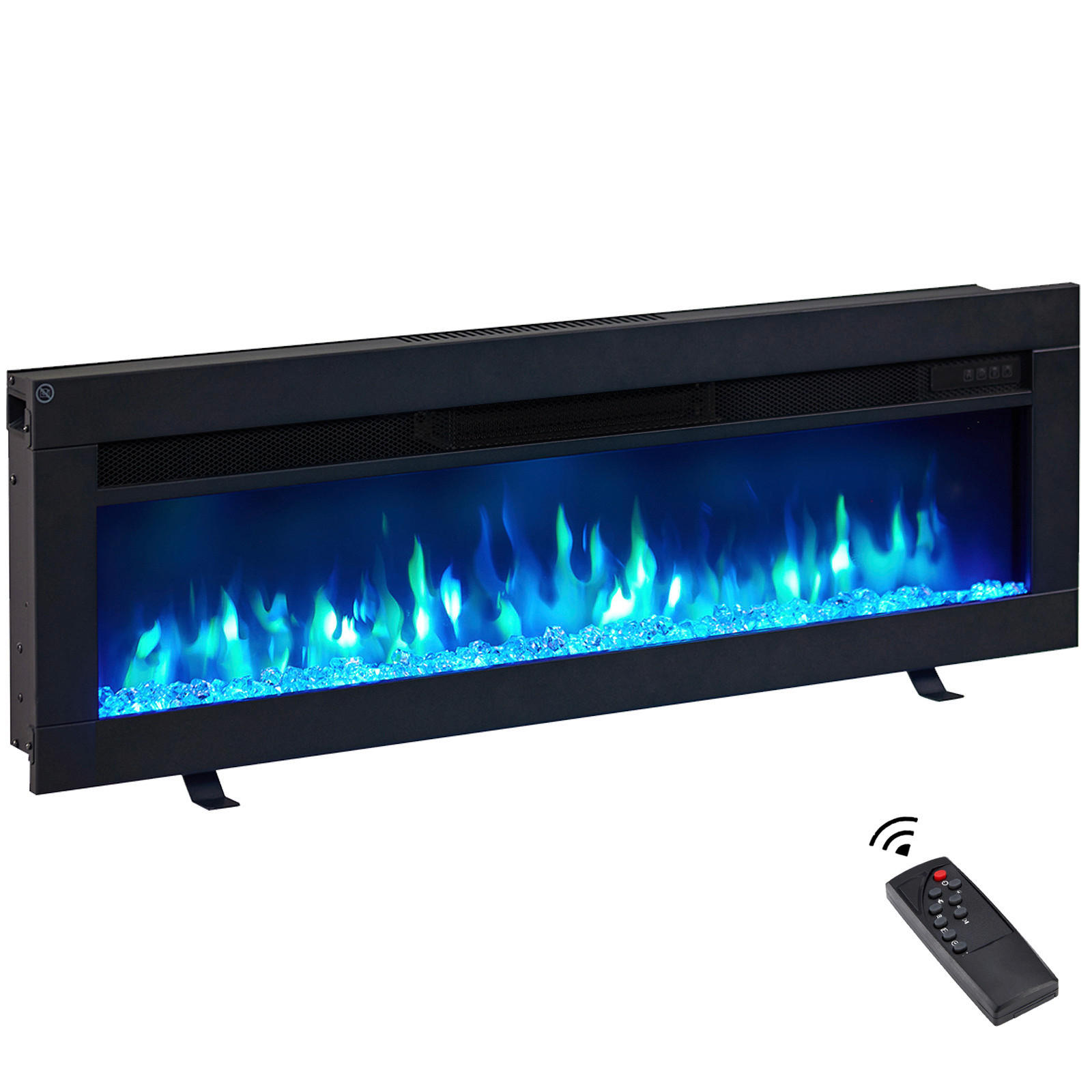 Balderia Elektrischer-Kamin Anes 40 B/H/T: ca. 96x30,8x10,5 cm ca. 2000 W Elektrischer Kamin  Agnes 40 - (96,00/30,80/10,50cm) - Balderia