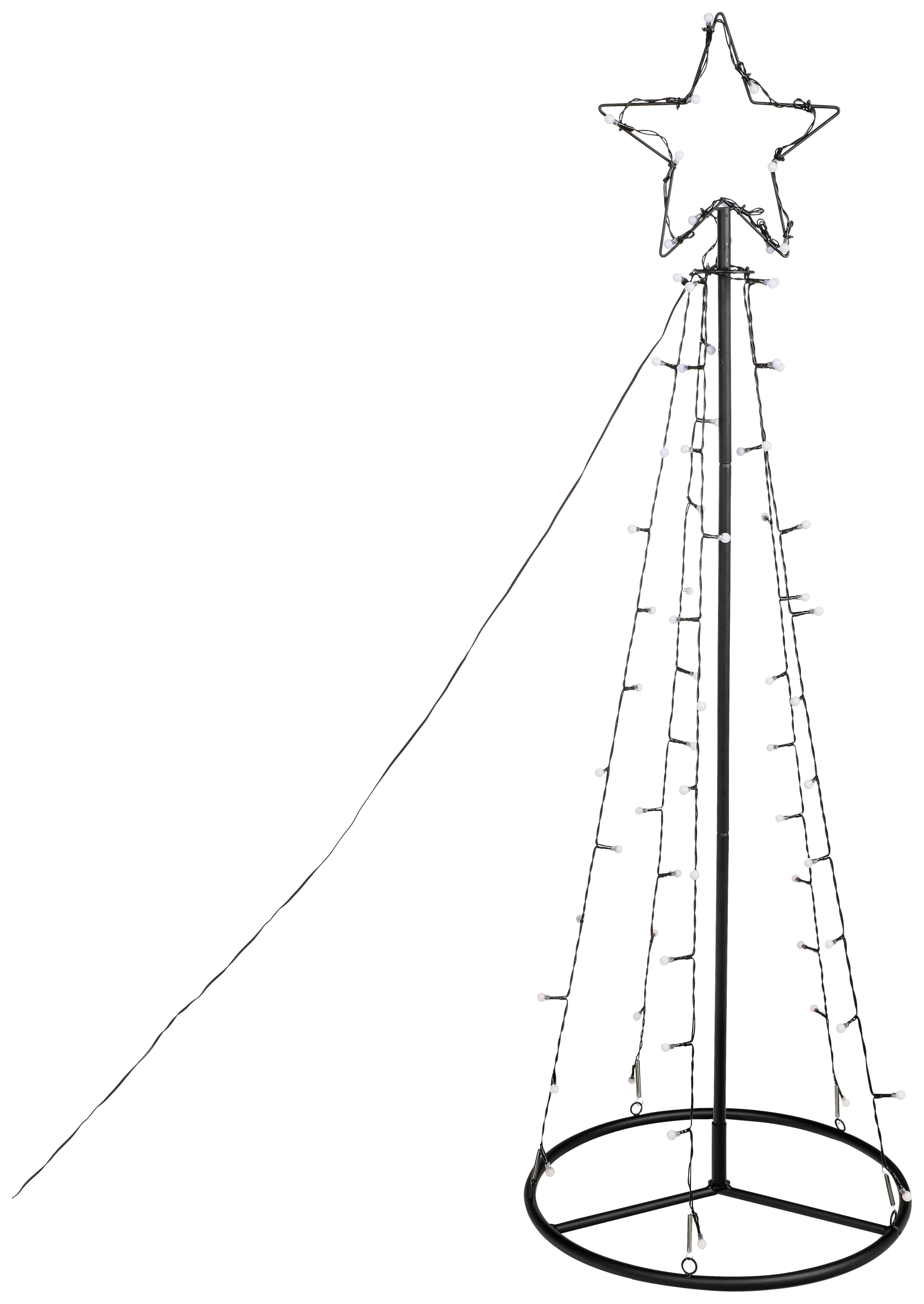 LED-Weihnachtsbaum LED_Weihnachtsbaum - schwarz (38,00/100,00cm)