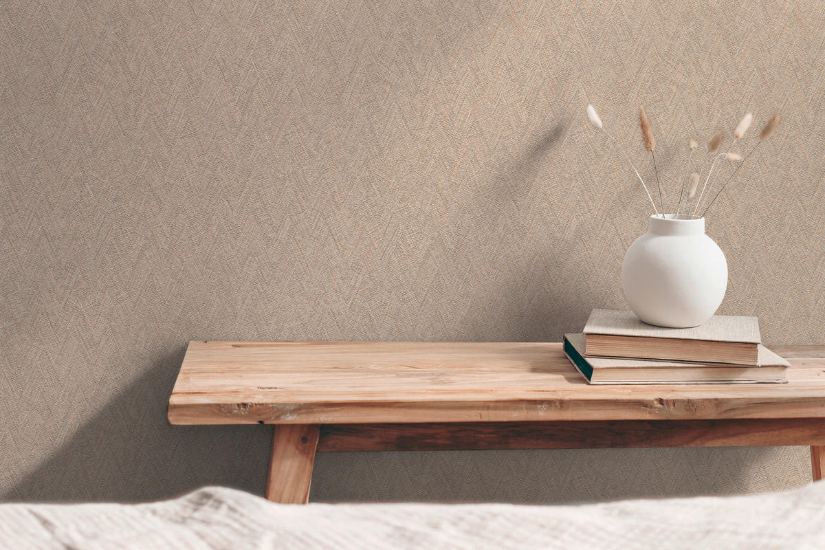 A.S.Création Vliestapete braun orange B/H/D: ca. 53x1005x8,5 cm Vliestapete - braun/orange (8,50/1005,00cm) - A.S.Creation