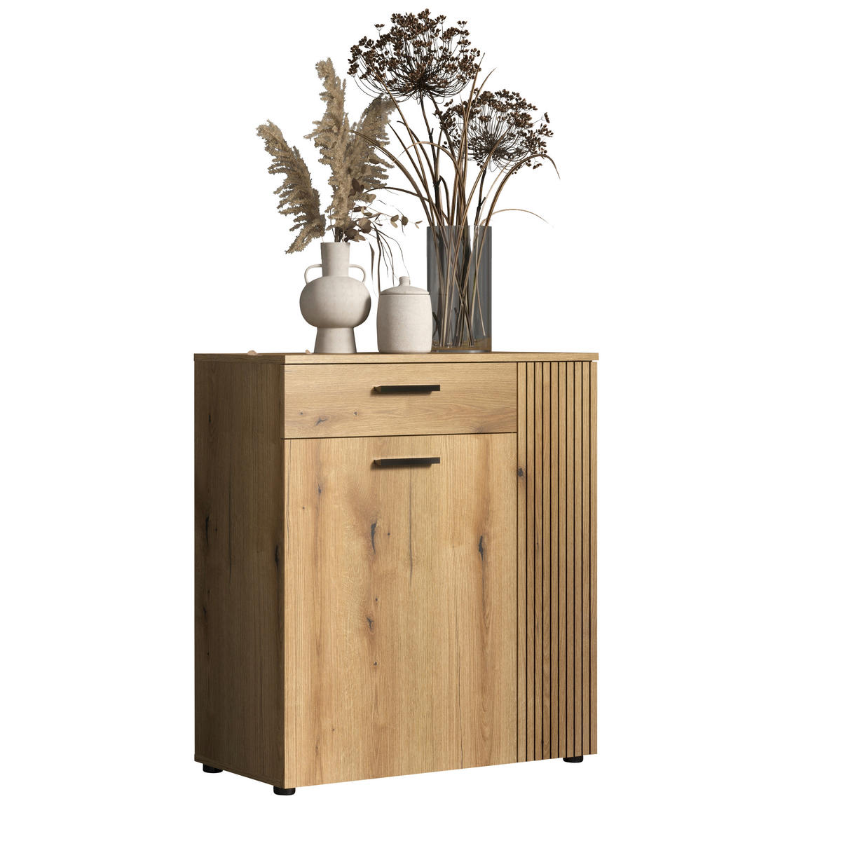 Schuhkommode Pure Bliss Eiche Evoke Oak Nachbildung B/H/T: ca. 80x89x36 cm Pure Bliss - Eiche (80,00/89,00/36,00cm)