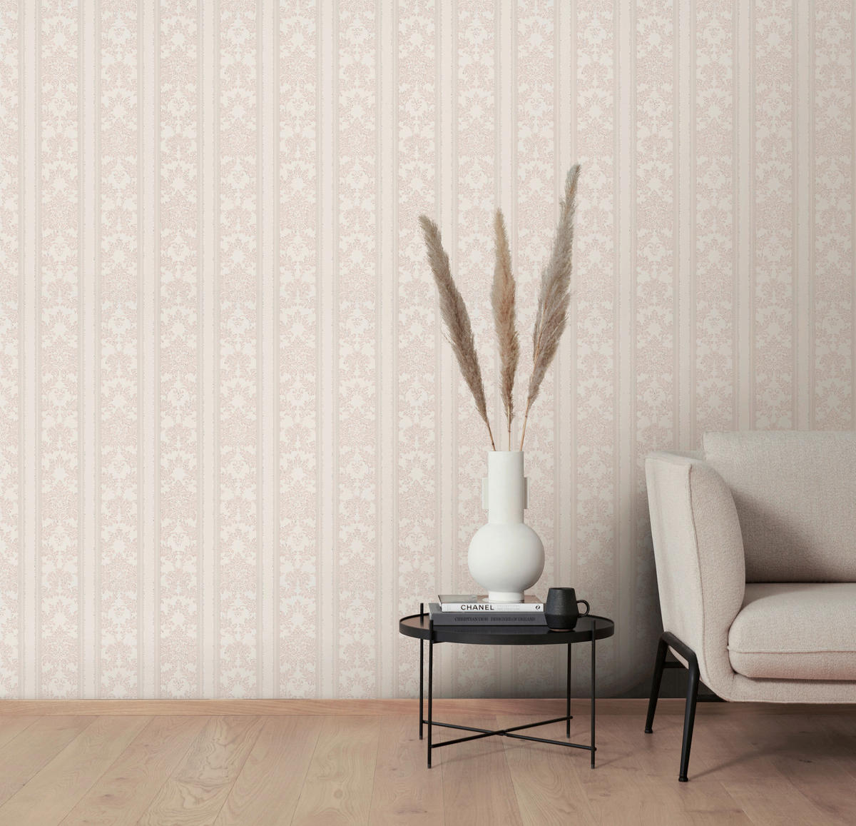 Erismann Vinyltapete Ornament beige B/L: ca. 53x1005 cm Vinyltapete_20030-02 - beige (53,00/1005,00cm) - Erismann