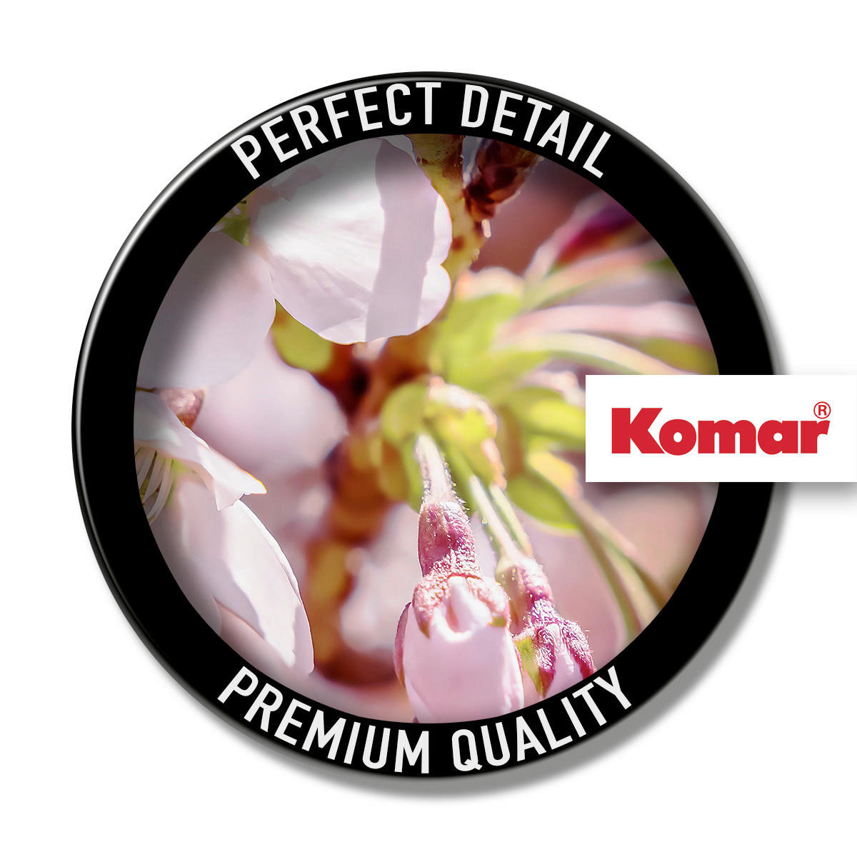 Komar Fototapete Pink Blossom Blumen B/L: ca. 248x184 cm Pink Blossom - (248,00/184,00cm) - Komar