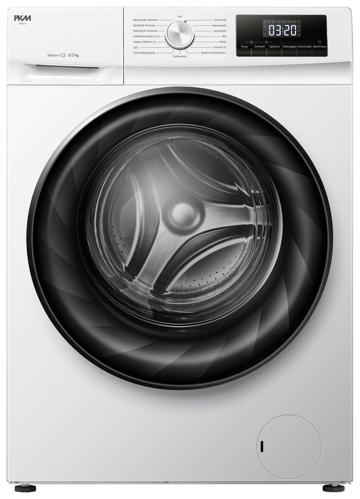 PKM Waschtrockner WT8+5 weiß B/H/T: ca. 59,5x84,5x54 cm ca. 8 kg Waschtrockner WT8+5 - weiß (59,50/84,50/54,00cm) - PKM