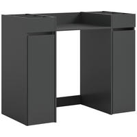 Waschmaschinenumbauschrank Free anthrazit B/H/T: ca. 124x101x60 cm Free - anthrazit (124,00/101,00/60,00cm) - xonox.home
