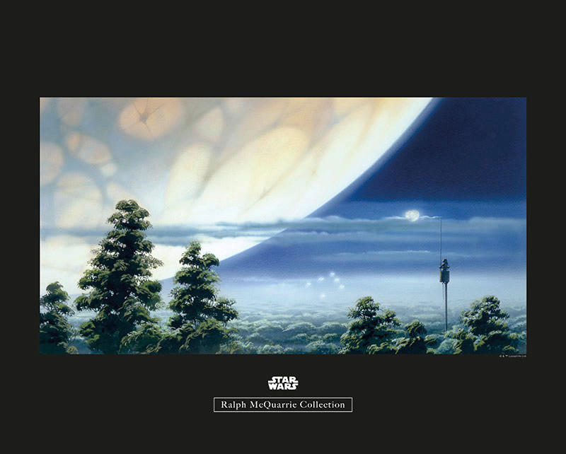 Komar Poster Star Wars Classic RMQ Yavin Lookout Star Wars B/L: ca. 50x40 cm