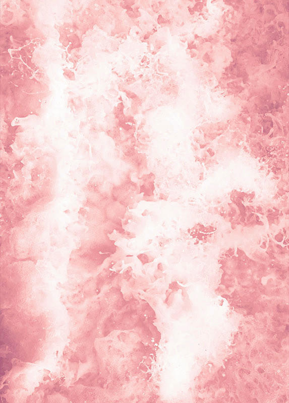 Komar Poster Pink Bubbles Abstrakt B/L: ca. 50x70 cm günstig online kaufen