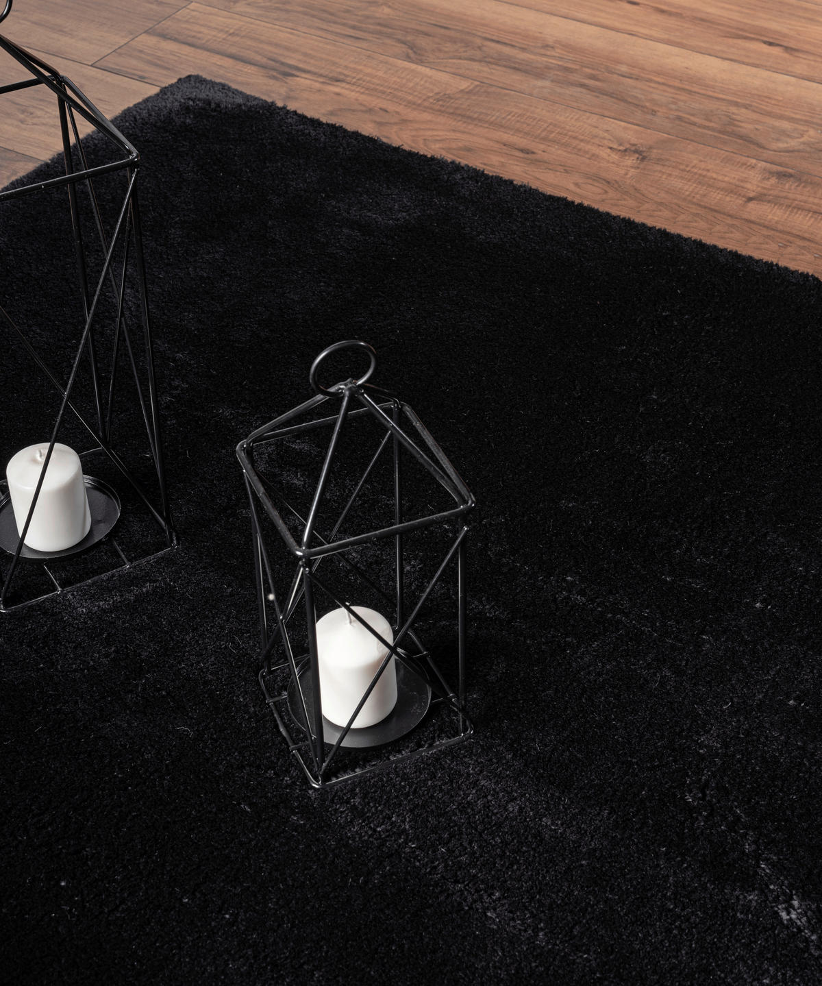 Teppich Loft schwarz B/L: ca. 160x220 cm Loft - schwarz (160,00/220,00cm)